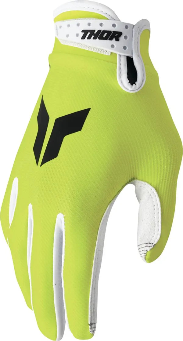 Thor Launchmode MX Handsker – Gul/Hvid, L