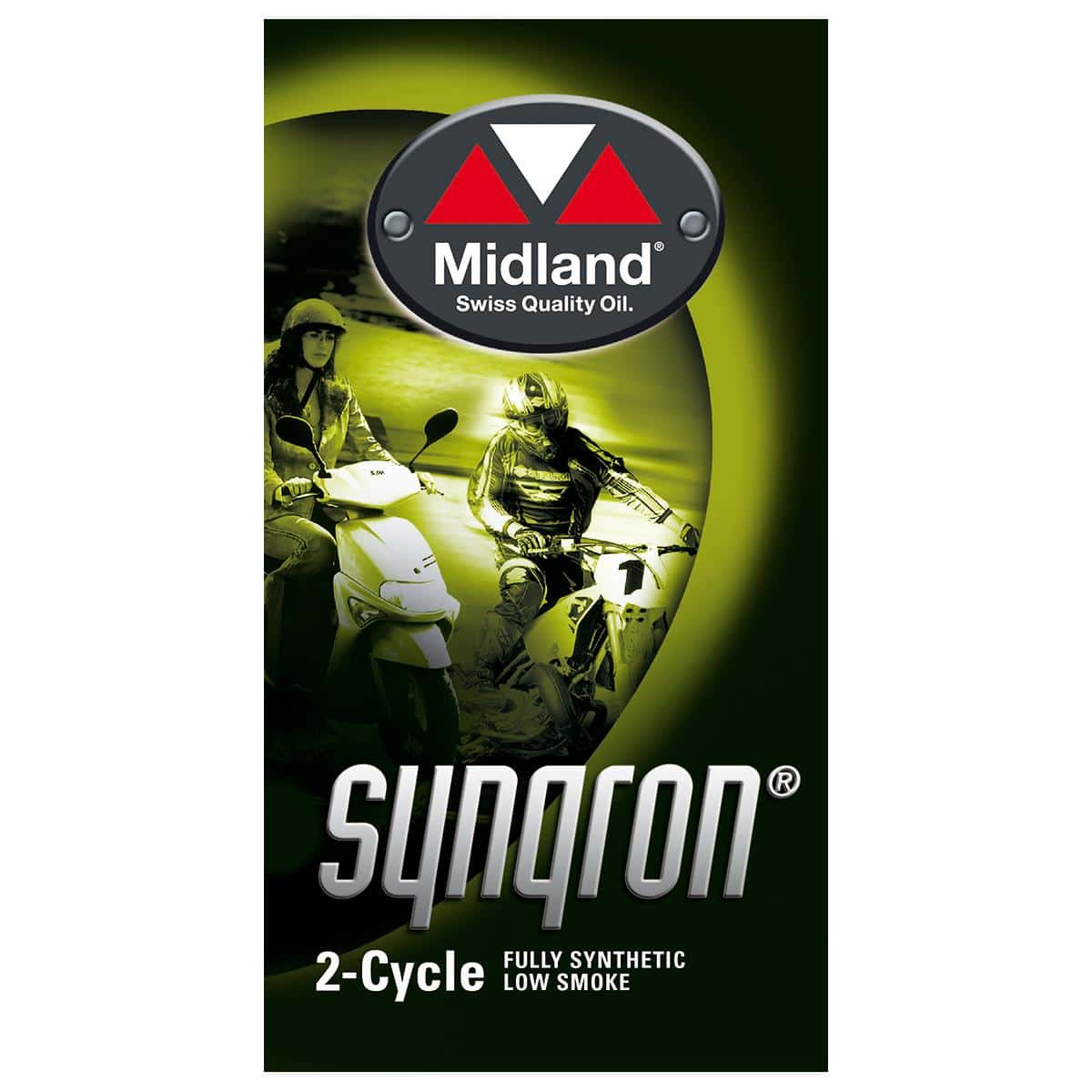 MIDLAND 2-TAKT FULL SYNTETISK 1 LITER