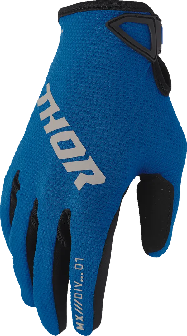 Thor Ridemode Static MX Handsker – Blå/Sort, L
